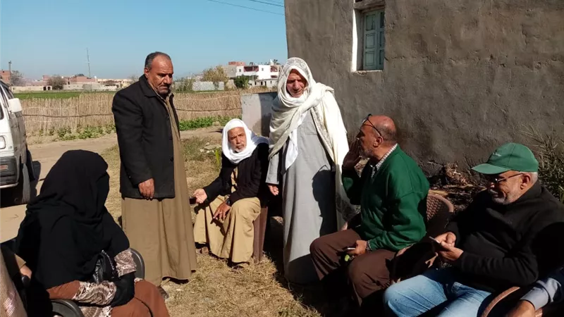 «زراعة الإسماعيلية» تتابع زراعات القمح بالقنطرة غرب ضمن الحملة القومية