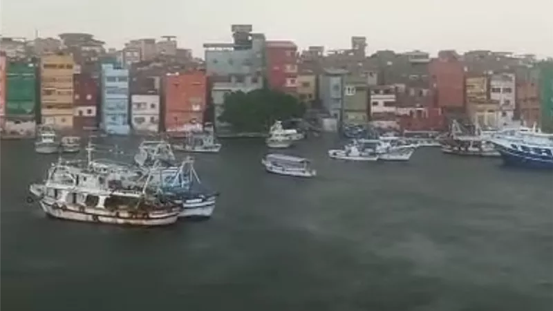 تزامناً مع نوة عيد الميلاد.. أمطار غزيرة تضرب محافظة دمياط 