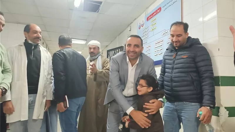 برلماني يدعم مستشفى السادات المركزي بـ100 ألف جنيه