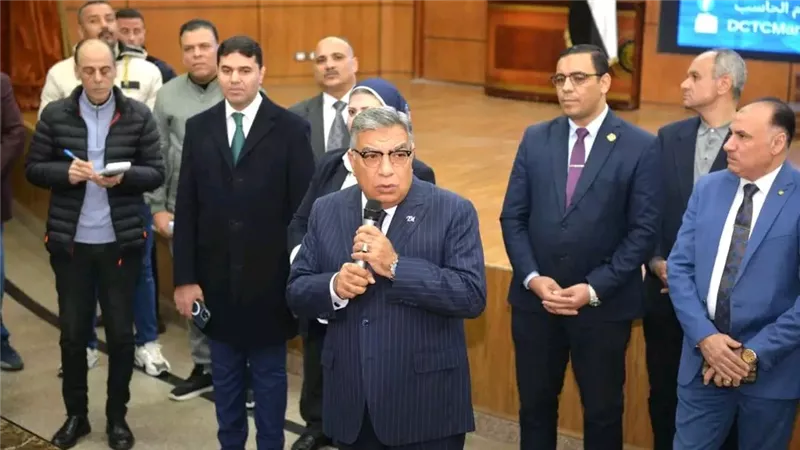 محافظ الدقهلية يفتتح تشغيل مركز تدريب الحاسب الآلي وتكنولوجيا المعلومات 