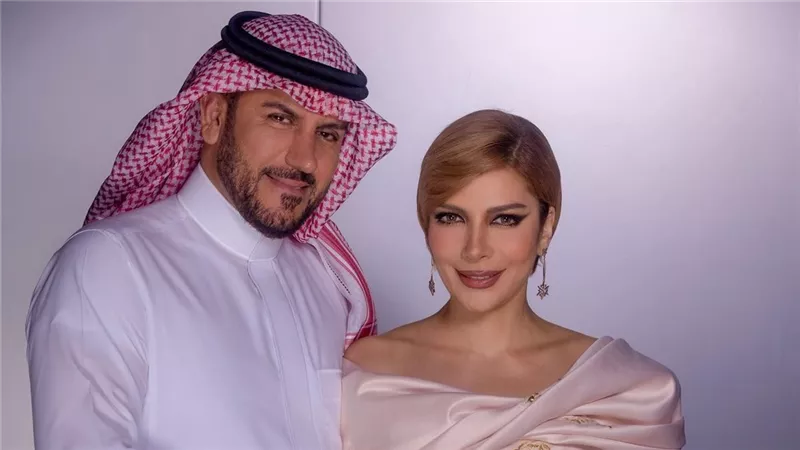 زوج أصالة يرد على أنباء الانفصال بباقة ورد وزيارة مفاجئة|فيديو