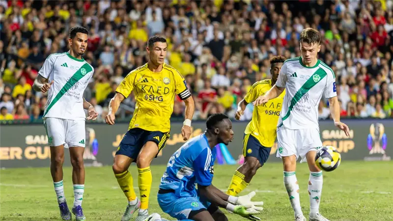 رونالدو VS البريكان.. تشكيل قمة النصر ضد أهلي جدة في الدوري السعودي