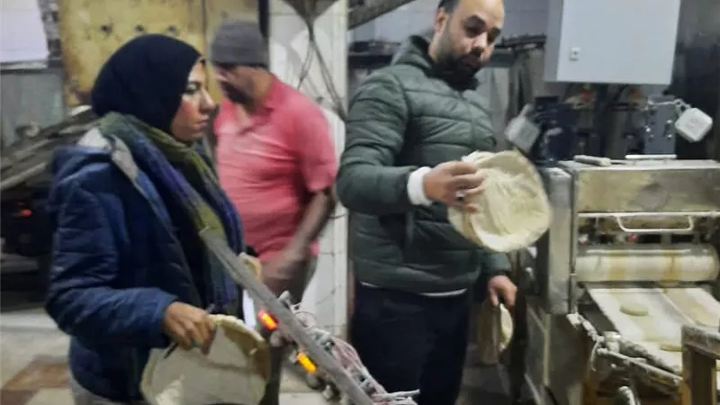 تحرير 55 محضرا تموينيا بمخابز مركز تلا محافظة المنوفية