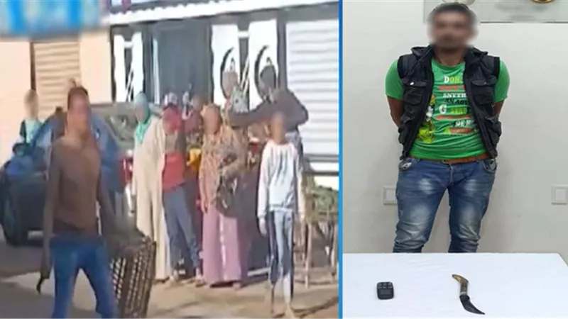 «مش هتفرش هنا».. القبض على متهم لوح بسلاح أبيض في البحيرة
