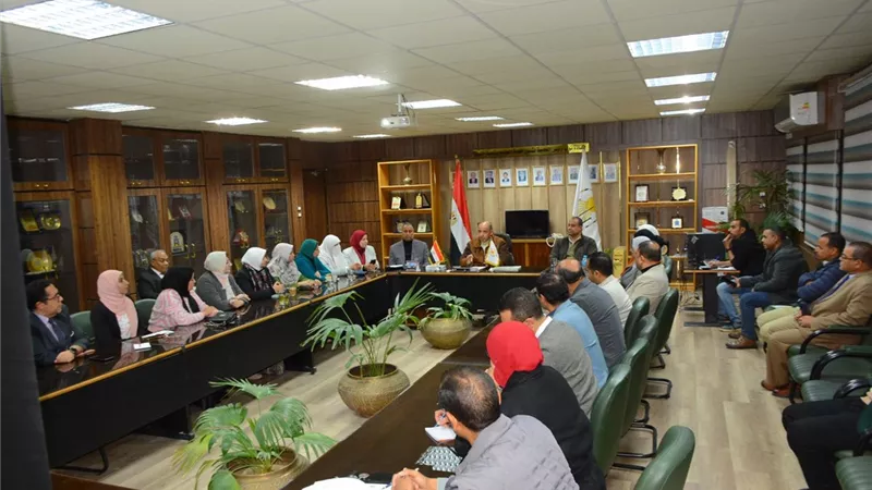  جامعة أسيوط تناقش الترتيبات التنظيمية والعلمية للمؤتمر الدولي الثالث عشر 