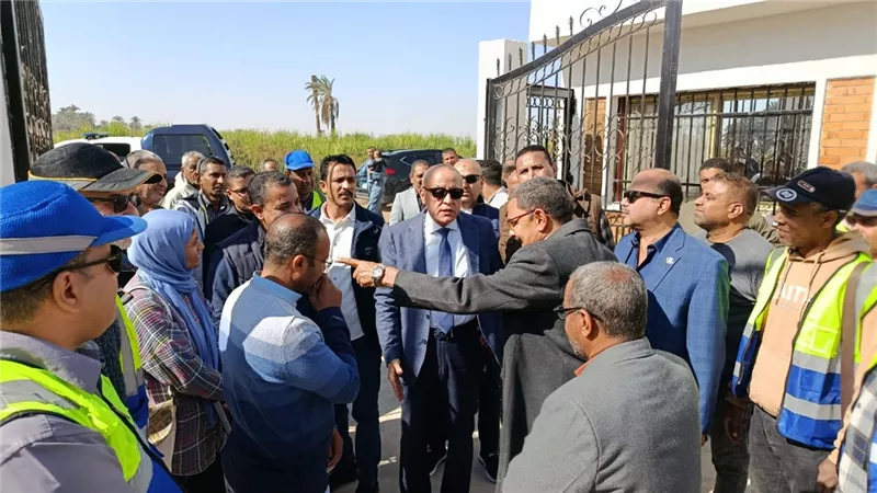 تمهيدا لافتتاحها.. محافظ الأقصر يتفقد محطة رفع صرف صحي الشغب الفرعية