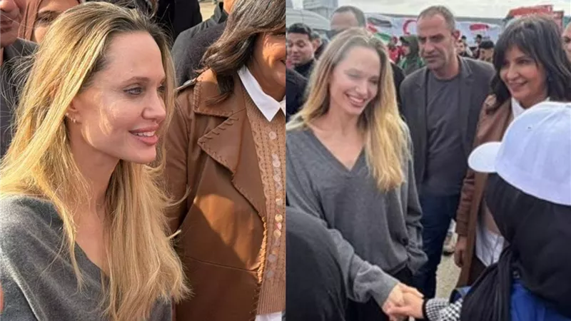 من معبر رفح.. كيف دعمت أنجلينا جولي القضية الفلسطينية؟