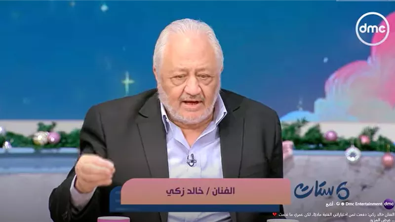 خالد زكي: شغفي بالتمثيل لم يفقد بريقه