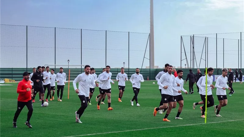منتخب مصر يواصل تدريباته استعدادا لمواجهة بنين.. وتأهيل مهند لاشين 