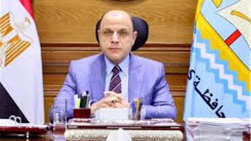 رفع كفاءة وتجميل الأشجار بالفراغات البينية بشارع ليبيا في كفر الشيخ