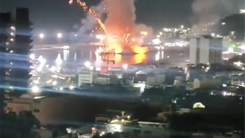 فنزويلا: انفجارات تهز ميناء لاجويرا واستهداف مطار هيجيروتي لاكارلوتا