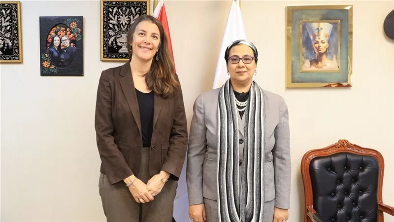 رئيسة «القومي المرأة» تستقبل مديرة مكتب الوكالة الفرنسية للتنمية في مصر