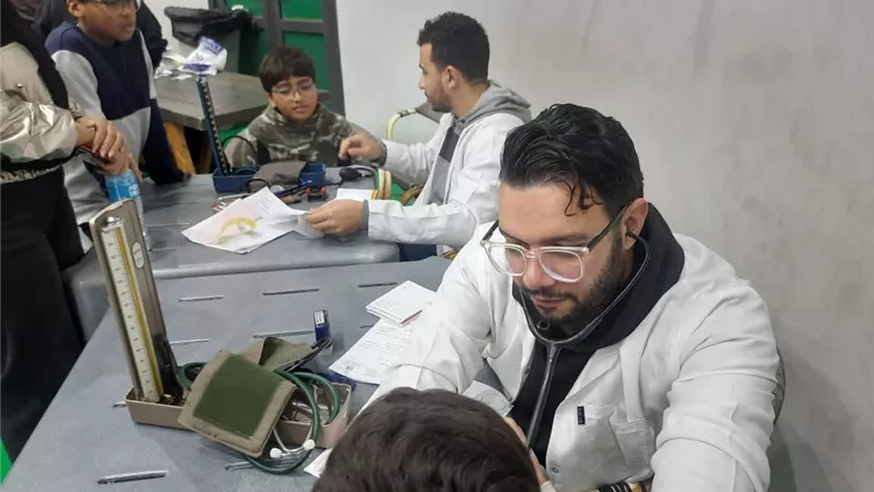 شباب القليوبية يجري فحوصات طبية متكاملة لـ415 لاعبا بالألعاب الفردية