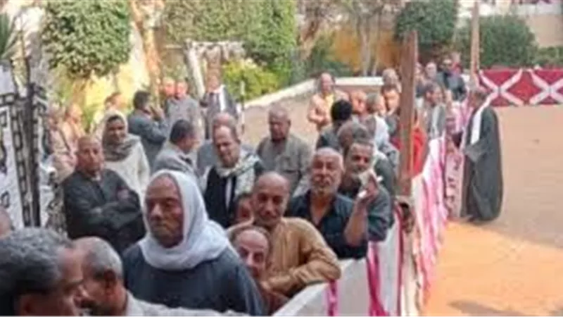 بعد انطلاقها بساعات.. إقبال ملحوظ على اللجان بجولة الإعادة في المنيا