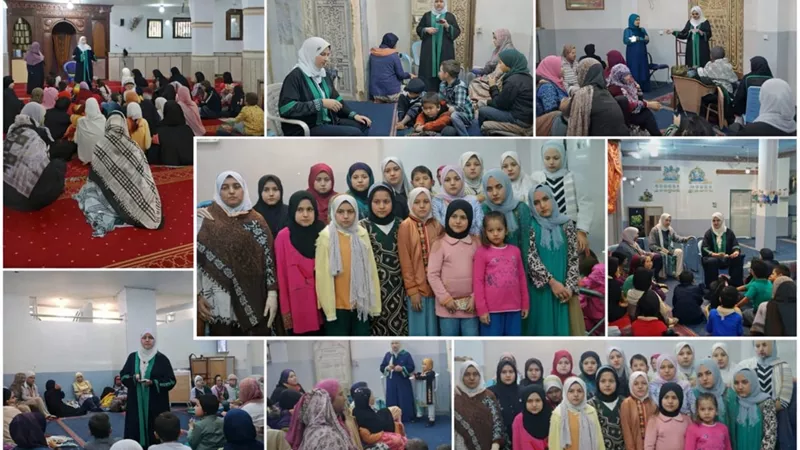 «واعظات الأوقاف» ينفذن سلسلة من الفعاليات التثقيفية للسيدات والأطفال 