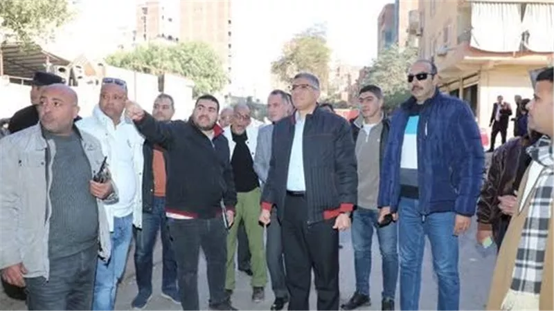 محافظ الجيزة يتابع خطة تطوير أنفاق الطريق الدائري بأحياء المنيرة الغربية