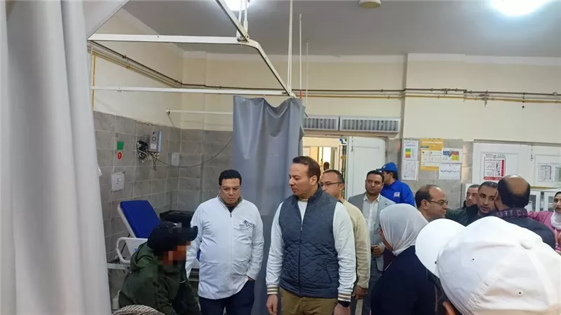 وكيل وزارة الصحة يوجه بتطوير قسم العظام بمستشفى رشيد بالبحيرة