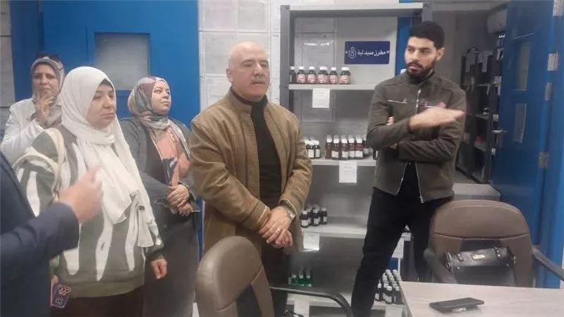 وكيل وزارة الصحة يجري جولة مرورية على وحدات شبين القناطر