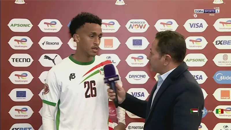 بعد الخسارة أمام السنغال.. عامر عبدالله يوجه رسالة للشعب السوداني