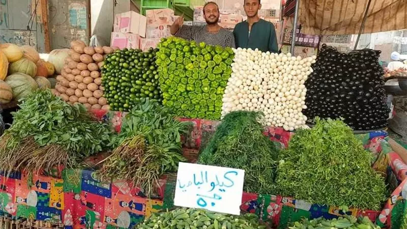 استقرار أسعار الخضروات والفاكهة في سوق العبور اليوم 