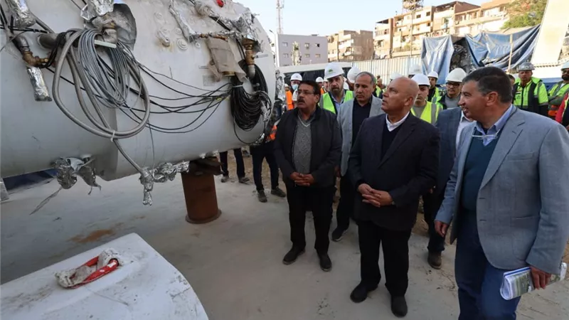 انطلاق حفر أنفاق المرحلة الثانية من الخط الرابع للمترو يناير الجاري
