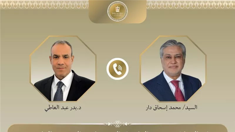 وزير الخارجية يبحث مع نظيره الباكستاني خطة التعافي وإعادة الإعمار في غزة