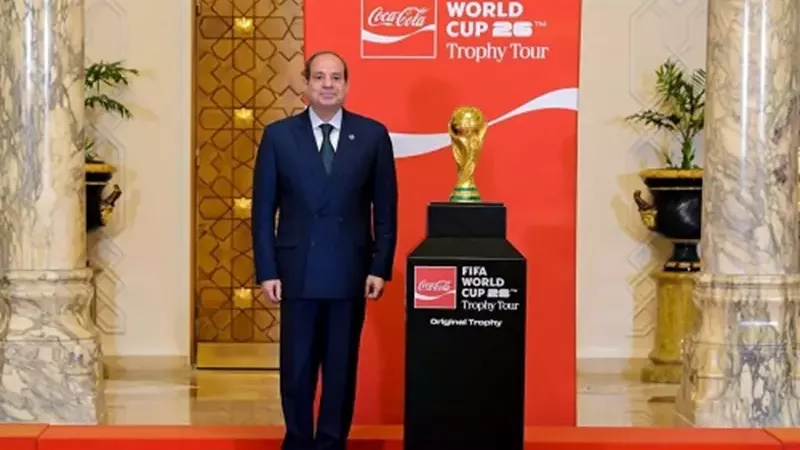 الاتحاد المصري يشكر الرئيس السيسي على دعم كرة القدم المصرية