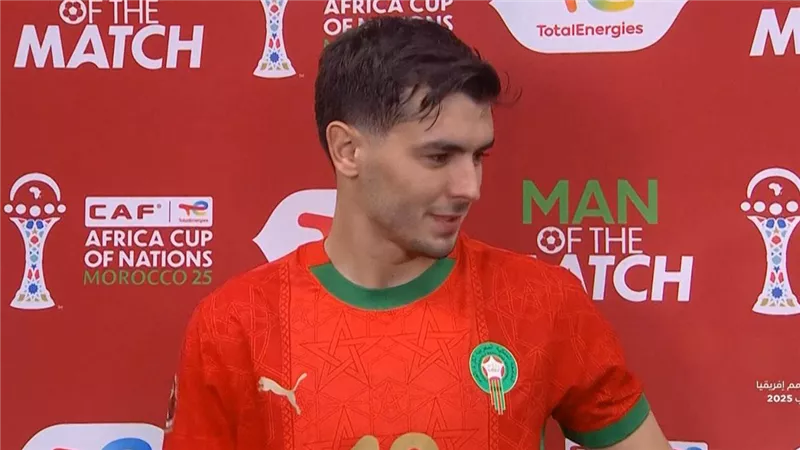 إبراهيم دياز: سعيد بتأهل المنتخب المغربي لربع النهائي وفخور بأداء الفريق