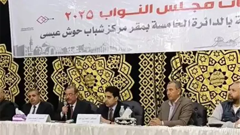 الحصر العددي لأصوات الناخبين بالدائرة الخامسة بحوش عيسى في البحيرة