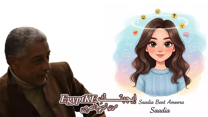 EgyptKE Connects with Beautiful Gemini Saadia Bent Amoora