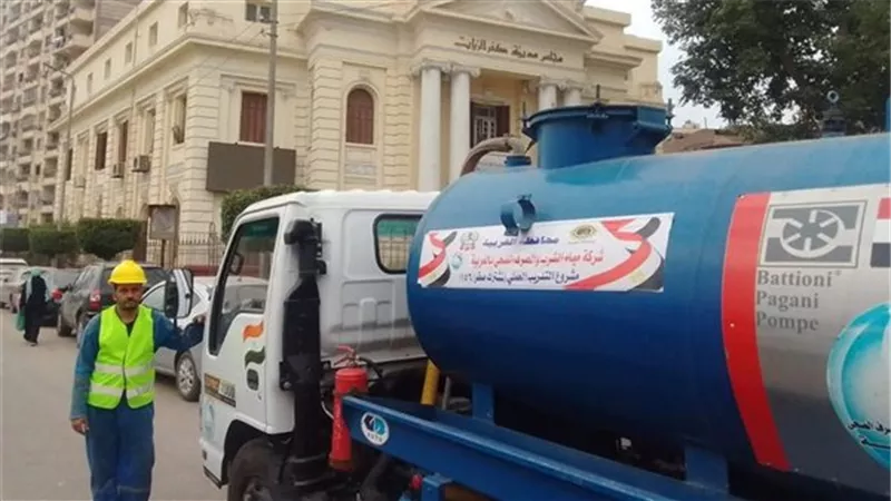 قطع المياه 6 ساعات عن مناطق بالمحلة الكبرى لأعمال إحلال وتجديد