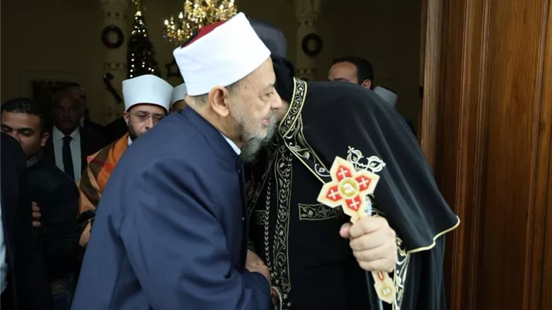 في عيد الميلاد| البابا تواضروس يهنئ شيخ الأزهر بذكرى مولده الـ 80