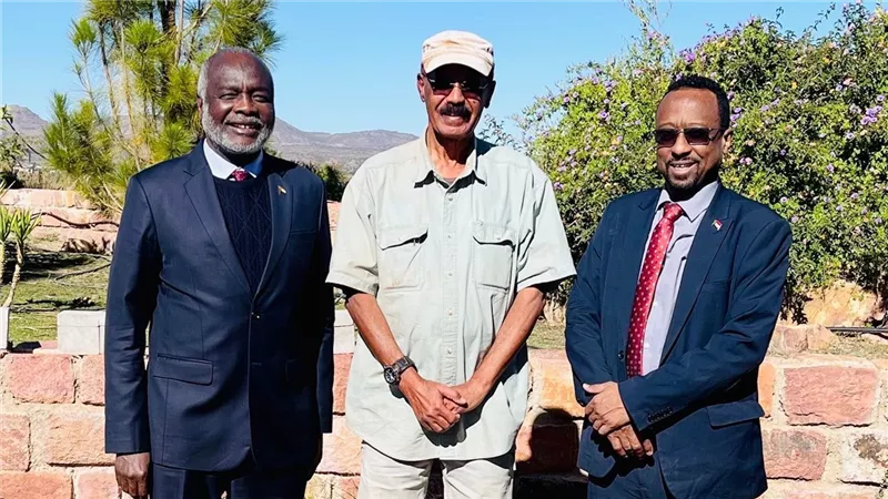مباحثات بين إريتريا والسودان لتأمين القرن الإفريقي والبحر الأحمر 
