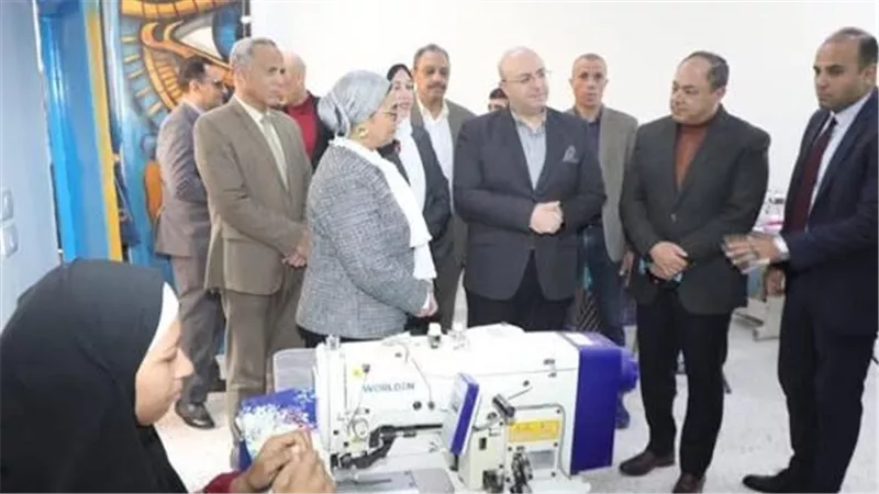افتتاح مركز ميدوم ببني سويف لتنمية المهارات التراثية |تفاصيل