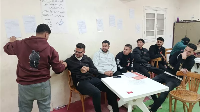 ختام تدريب نادي البحث عن وظيفة بمركز شباب معدية مهدي بمطوبس في كفر الشيخ