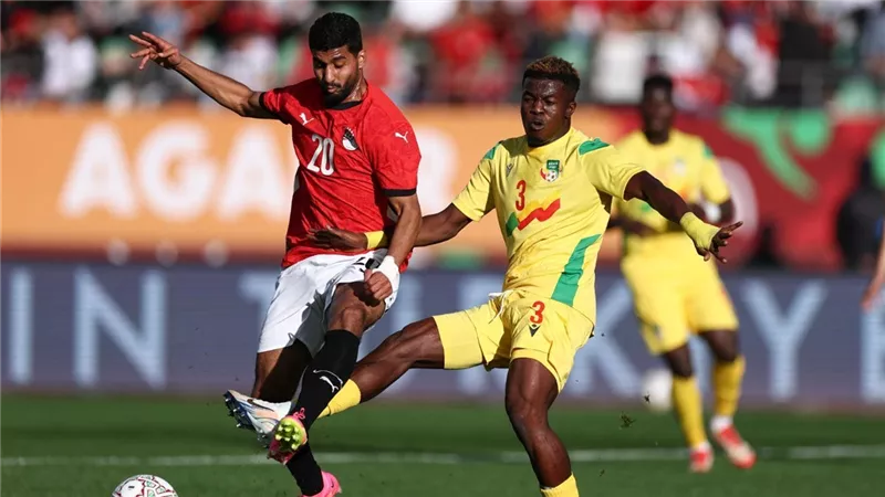 مصر وبنين إلى الوقت الإضافي بعد التعادل 1-1 بأمم أفريقيا