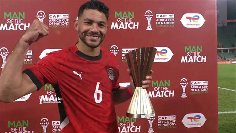 ياسر إبراهيم رجل مباراة مصر وبنين في كأس أمم أفريقيا 2025