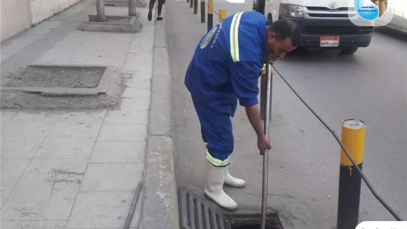 «الصرف الصحى» بالإسكندرية تعلن رفع درجة الاستعداد لاحتفالات عيد الميلاد