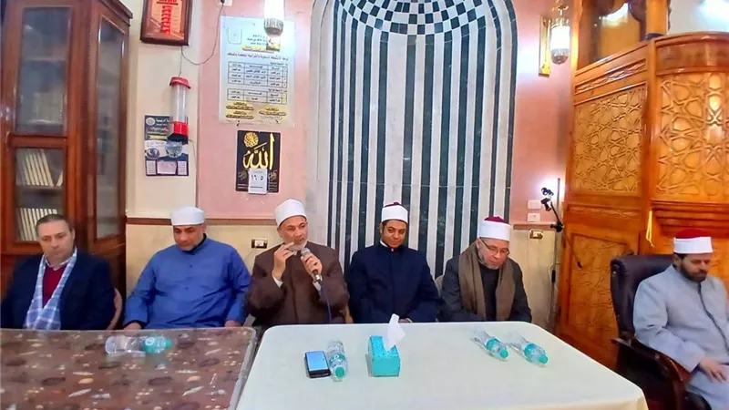 «صحح مفاهيمك».. «فضل شهر رجب» ندوة لأوقاف بني سويف بمسجد الرحمن
