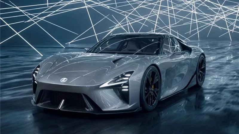 لكزس LFA Concept الكهربائية.. ولادة جديدة لأسطورة الأداء بروح المستقبل