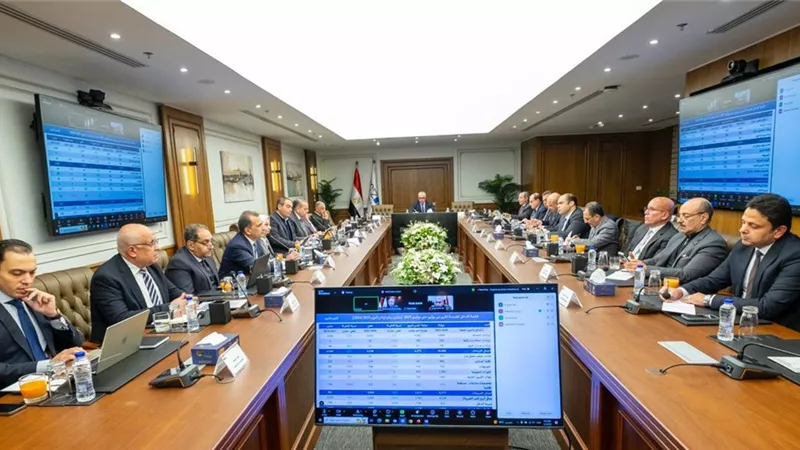 مجلس إدارة اقتصادية قناة السويس يستعرض الموقف الترويجي للنصف الأول 25 /26