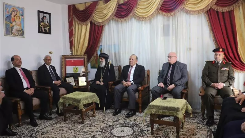 محافظ شمال سيناء يهنئ الاخوة الاقباط بعيد الميلاد المجيد