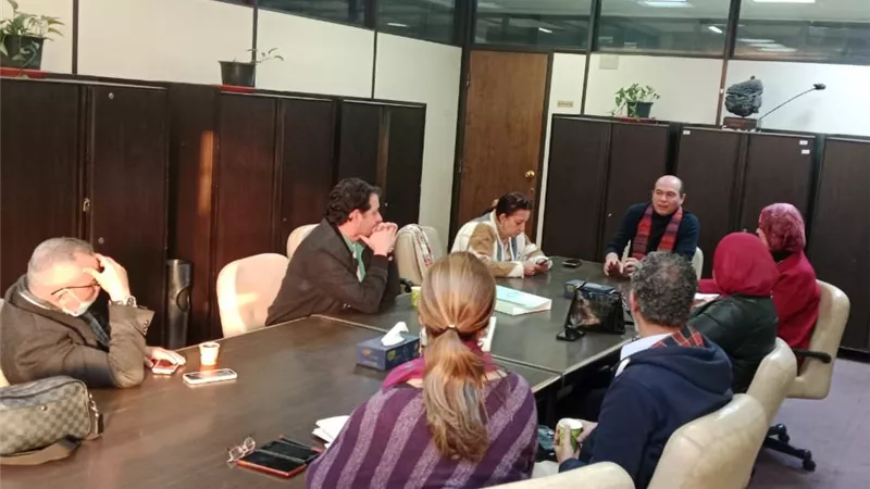 فريق بيت التراث المصري يناقش ملفات المرحلة المقبلة