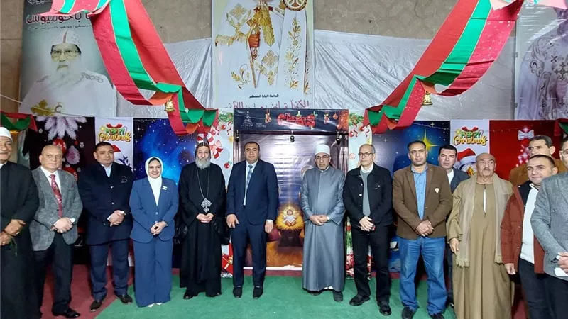 نواب كفرالدوار يقدمون التهنئة للإخوة الأقباط بمناسبة عيد الميلاد المجيد