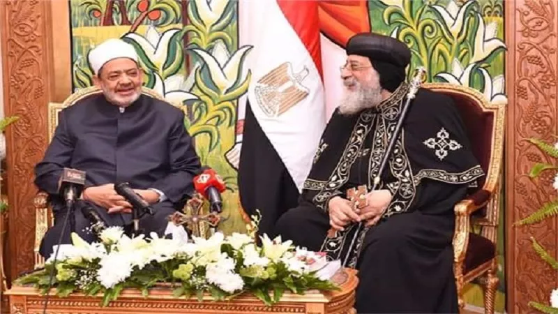 البابا تواضروس: زيارة شيخ الأزهر تعبر عن المحبة التي تجمعنا بأرض مصر|فيديو