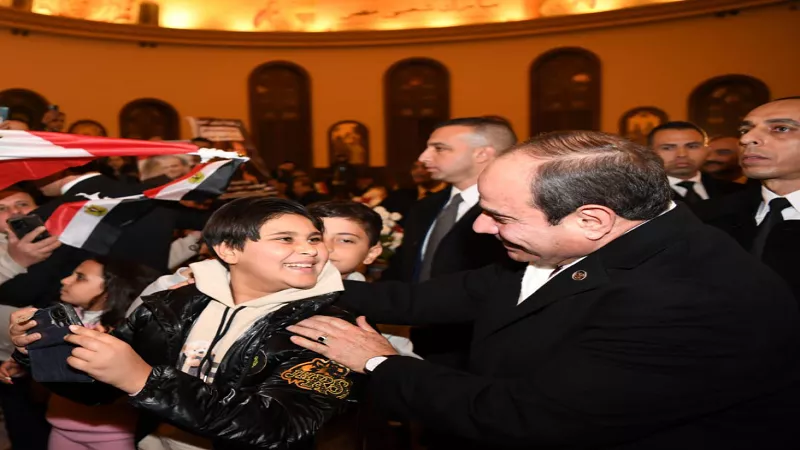 كلمات مؤثرة.. ماذا قال البابا تواضروس عن تهنئة الرئيس السيسي بعيد الميلاد 