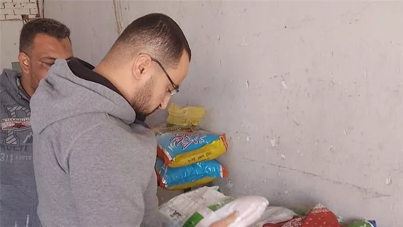 ضبط منتجات غذائية منتهية الصلاحية في حملة تموينية بالوادي الجديد