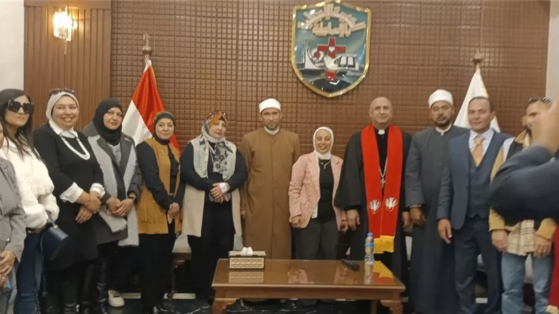 منظمات المجتمع المدني بالإسماعيلية تهنئ الإخوة الأقباط بعيد الميلاد|صور