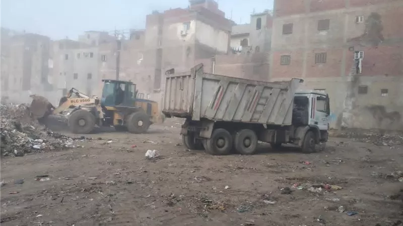 متابعة ميدانية لحملات النظافة ورفع المخلفات والقمامة بكفر الشيخ|صور