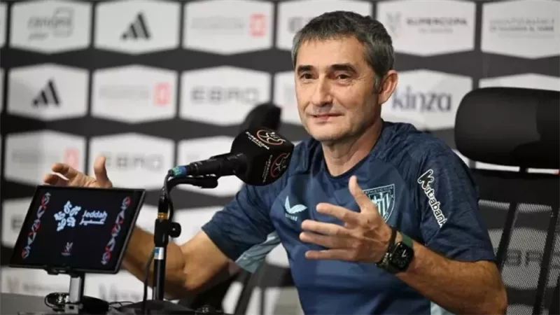 فالفيردي: أتلتيك بيلباو ليس مرشحا لحصد كأس السوبر الإسباني